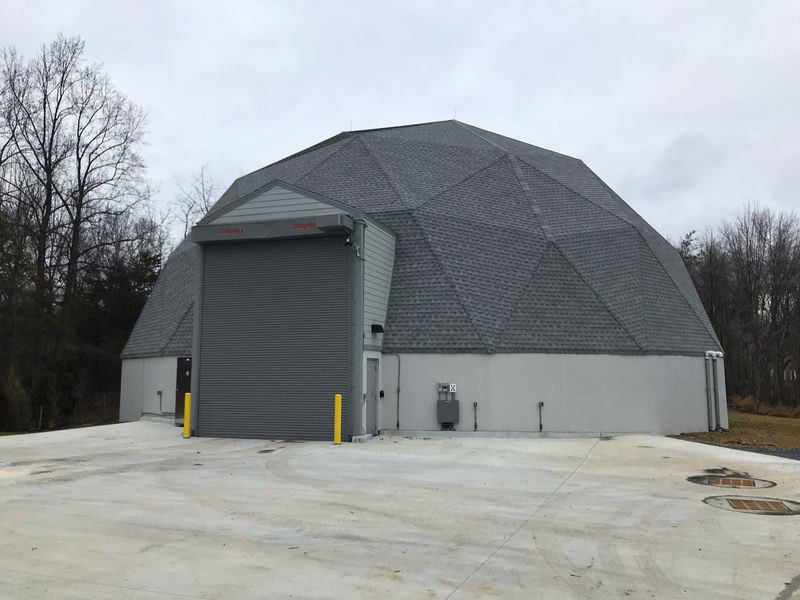 Central Material Facility and Dulles Material Facility Salt Storage Domes