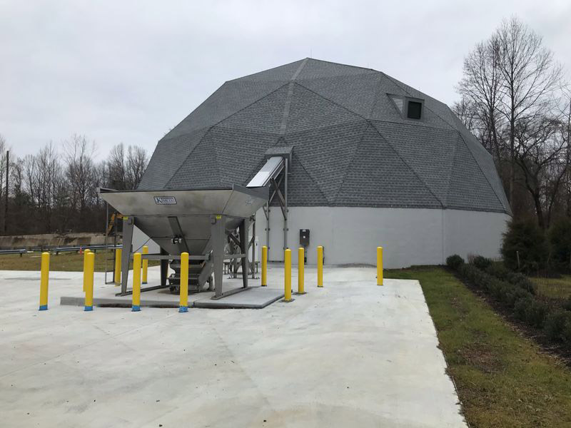 Central Material Facility and Dulles Material Facility Salt Storage Domes