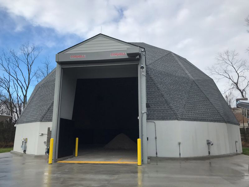 Central Material Facility and Dulles Material Facility Salt Storage Domes