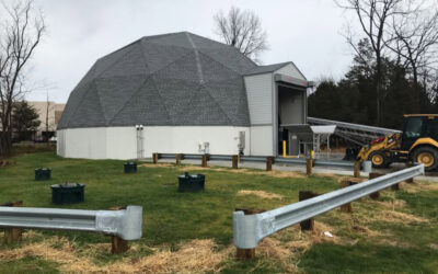 Central Material Facility & Dulles Material Facility Salt Storage Domes