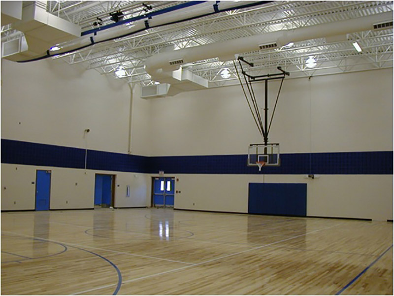 Courtland High School Auxiliary Gymnasium