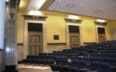VCU Baruch Auditorium Egyptian Building
