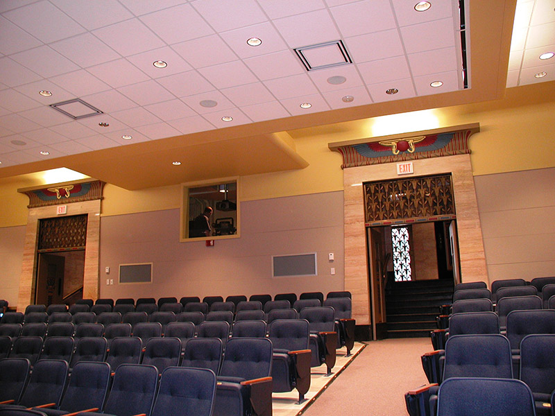 VCU Baruch Auditorium Egyptian Building